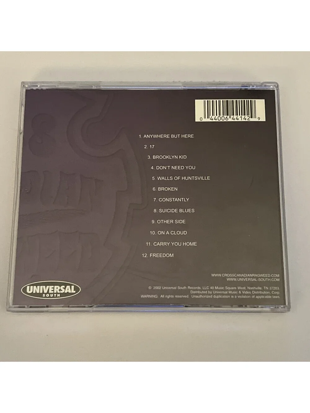 Cross Canadian Ragweed by Cross Canadian Ragweed CD 2002 - Picture 2 of 6